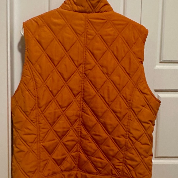 Women’s size L, faux lines, vest, orange - Picture 3 of 3